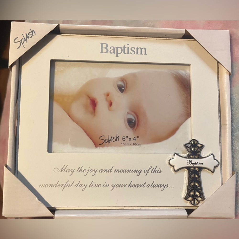 Baptism Photo Frame